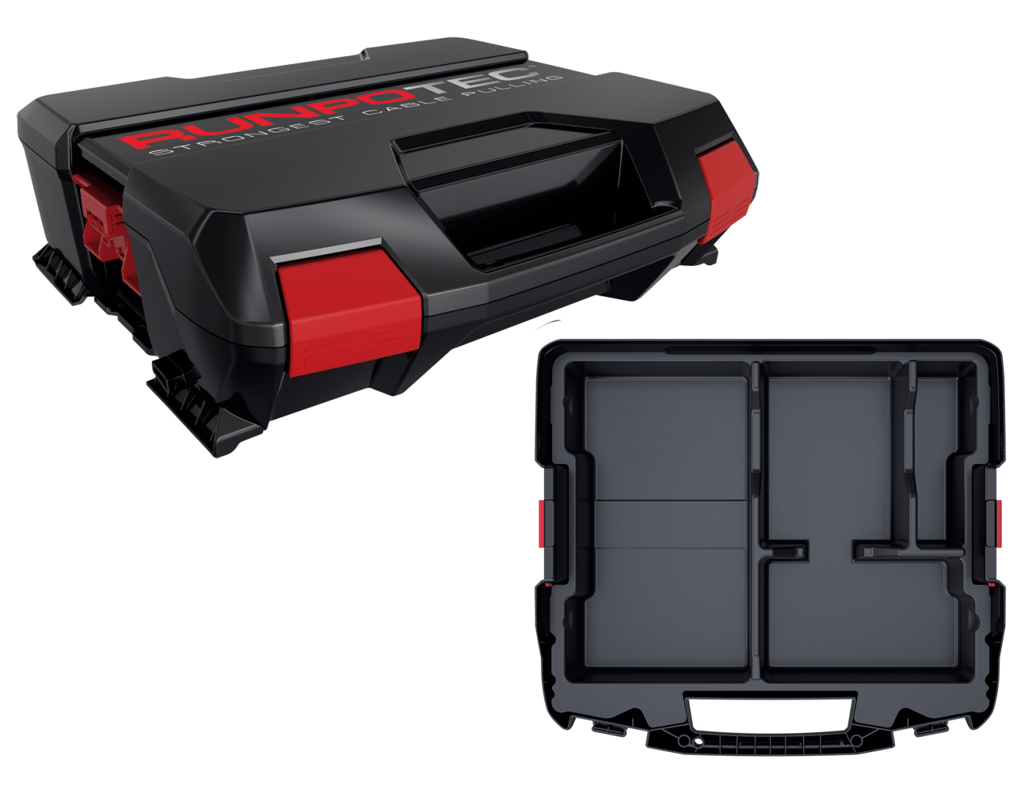 RUNPO Systeemkoffer t.b.v RM35 Digitale Kabellengtemeter