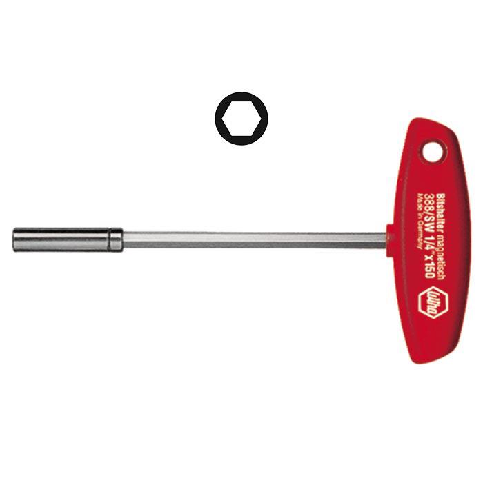 WIHA T-Greep Magnetische Bithouder 1/4" 388 150mm