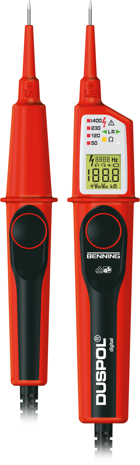 BENNING Duspol Digital Tweepolige Spanningstester