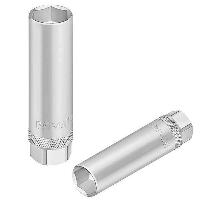 Matador 3/8" Zeskantdop lang 22mm