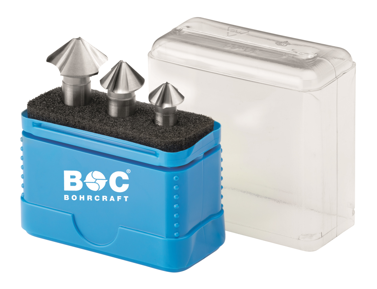 BC PP Verzinkborenset HSS-E Co 5% DIN 335C 90° Ongelijke Steek KS 3 Co UT 12,4-20,5 mm, 3-delig