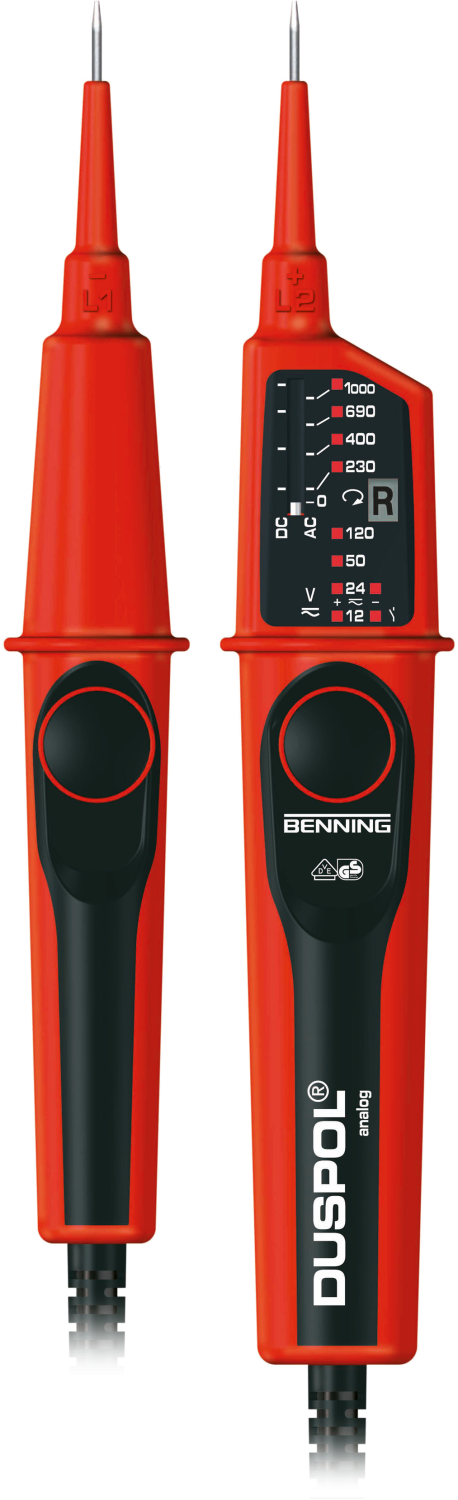 BENNING Duspol Analog Tweepolige Spanningstester