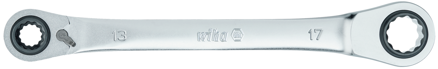 WIHA Ringsleutel met Ratel 3834-101 10 x 13mm, 17 x 19mm