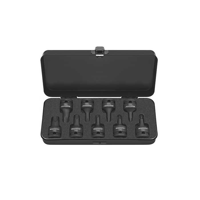 Matador 1/2" Krachtdoppenset TORX T25-70, 9-delig