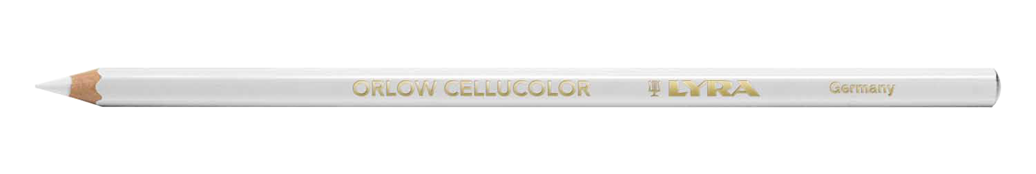 Lyra Cellucolor Potlood Wit in doos van 12 stuks