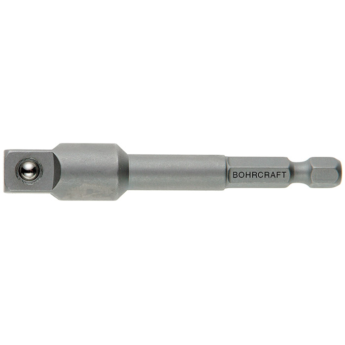 BC 1/4" Adapter tbv zeskantdoppen 1/4" x 25mm (per 5st verpakt)