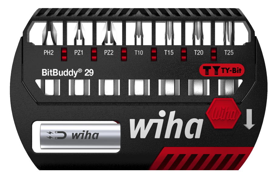 WIHA Bitset BitBuddy TY-Bit 29 7945 PH/PZ/TORX T10-T25, 8-delig