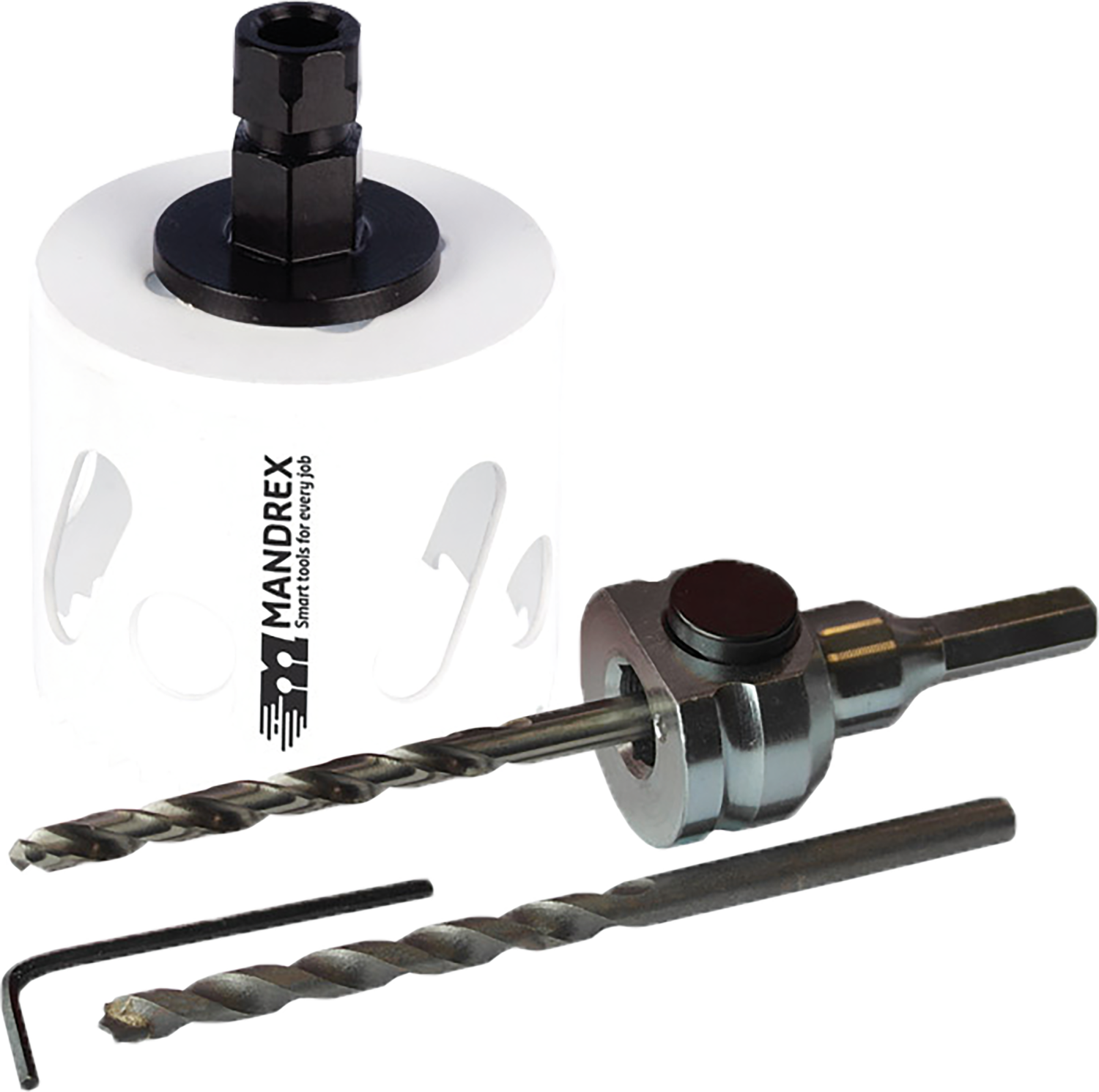 Mandrex Starterset SpeedXcut MX200062B MXqs Gatzaaghouder zesk.8,5 + Bi-metaal M42 Ø68mm