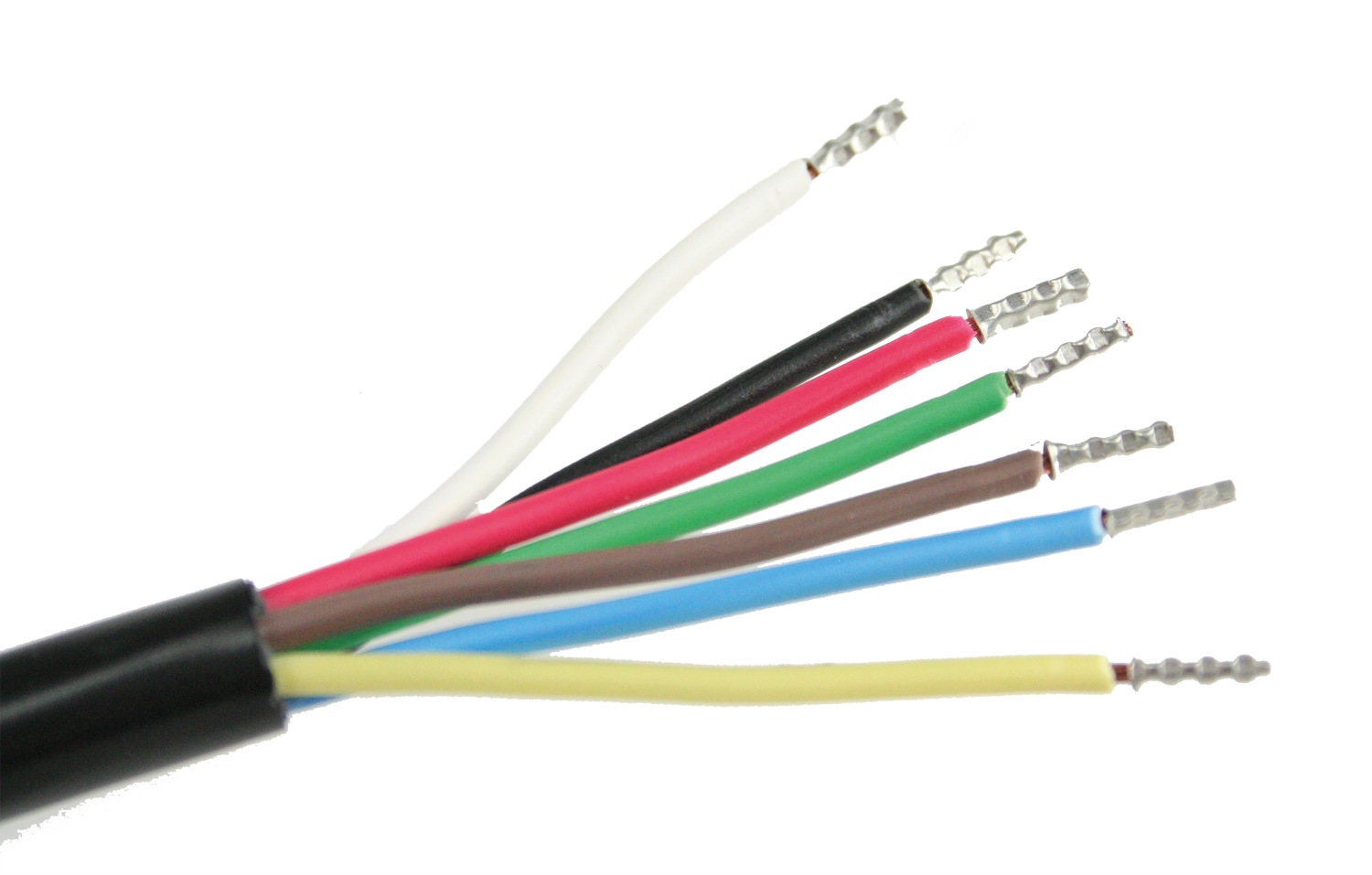 Schwabe Camping Aansluitkabel Vinyl H05VV-F 7x1,0 mm² Zwart 1m