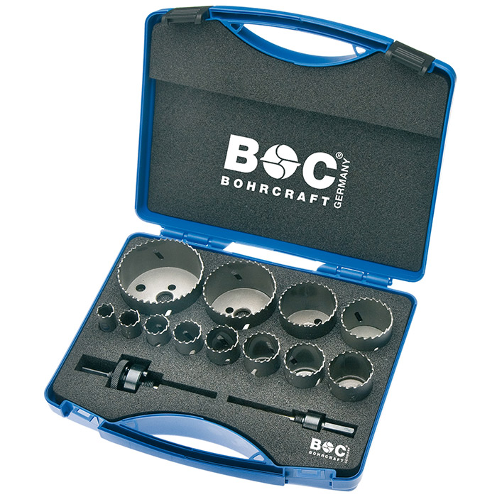 BC Bi metaal gatzagenset HSS RLS 12 "Elektro" 16-76mm, 14-delig