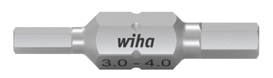 WIHA Dubbelbit Inbus 7413 3,0 - 4,0 30 mm (10 stuks)