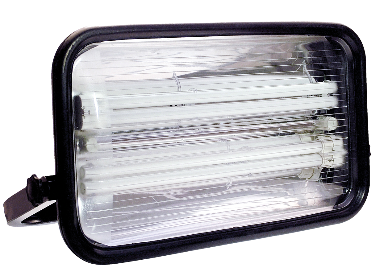 Schwabe Spaarlamp Spectra IP44 72W met Kabel H07RN-F 3G1,5 5m