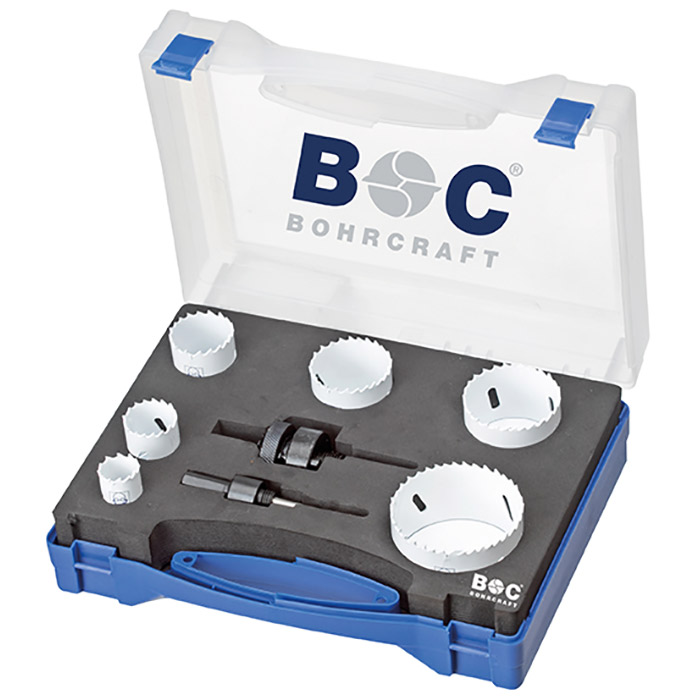 BC Bi-metaal gatzagenset LS 6-E 22-68mm, 8-delig