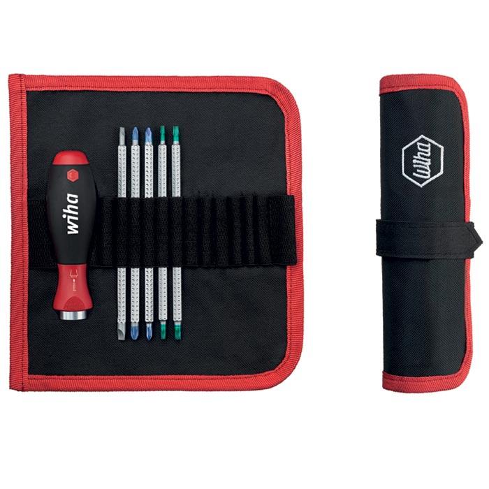 WIHA SYSTEM 6 Combischachtenset 281 SL/PH/PZ/TORX T6-01, 7-delig