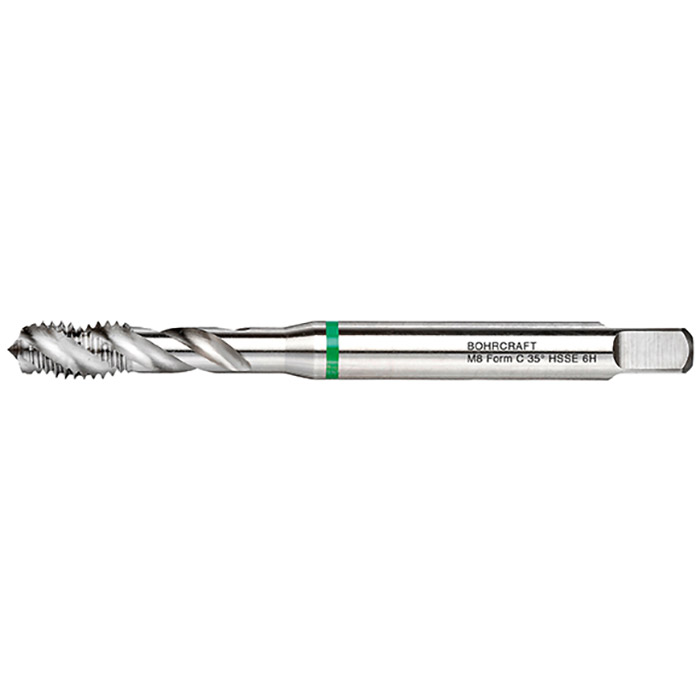 BC PP Machinetap Groenring DIN 371 HSS-E Co 5% vorm C RSP35° M10
