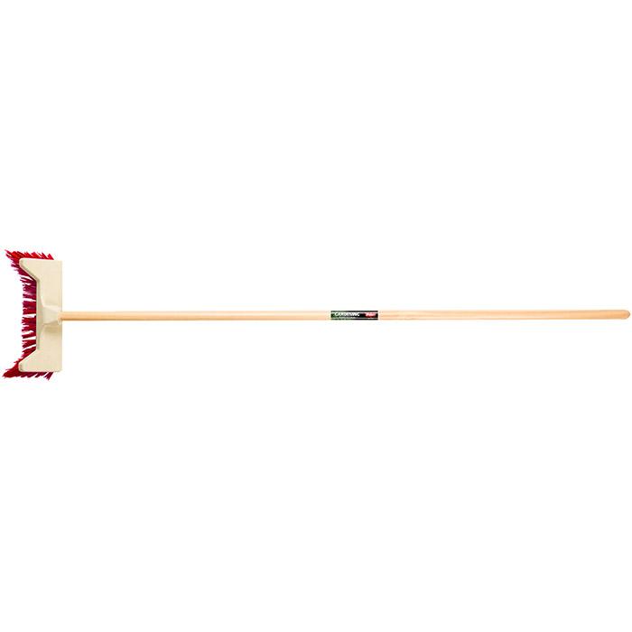 Polet Balldozer Bezem 32cm PVC met essen steel 150cm