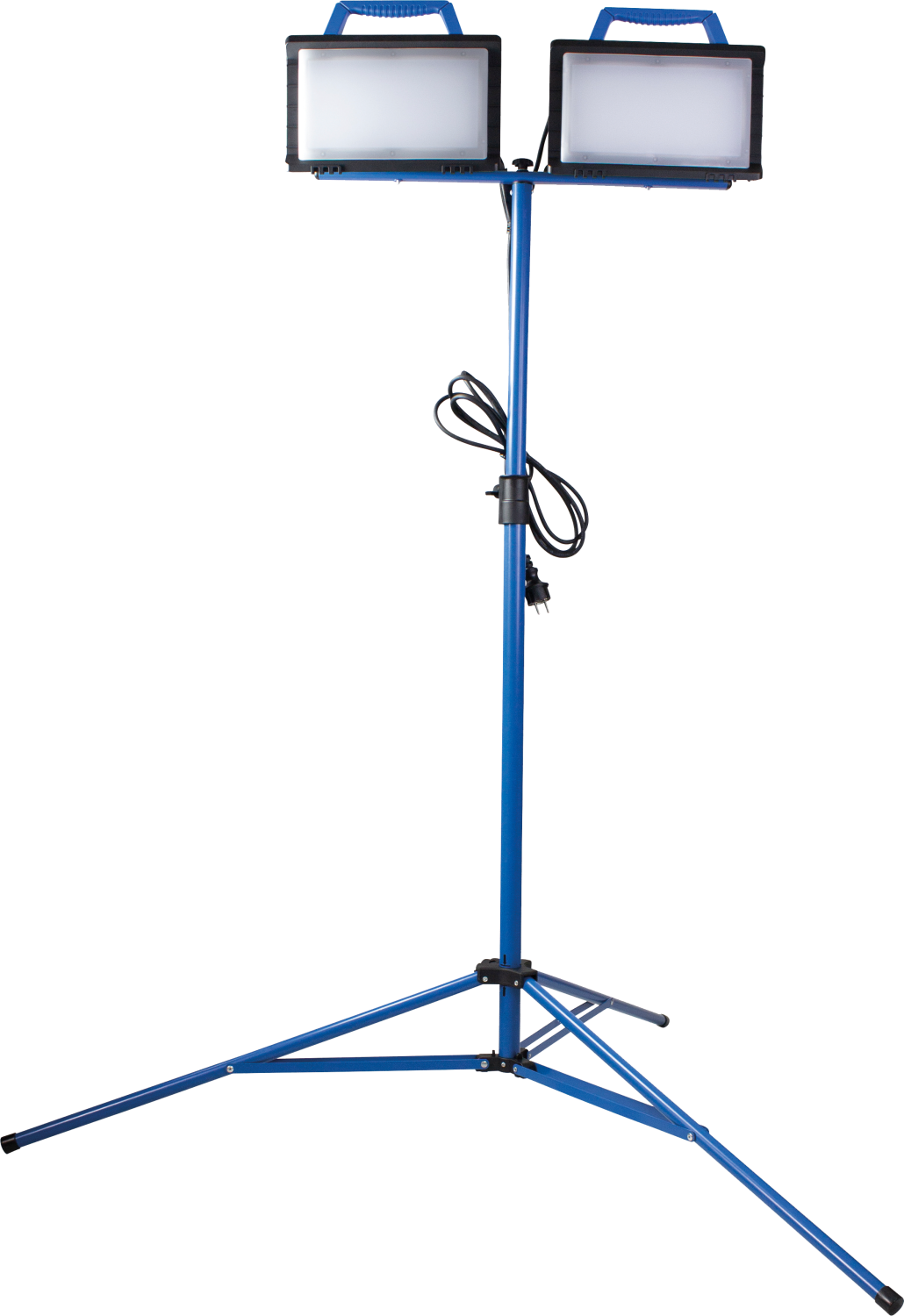 Schwabe Optiline LED Werklamp IP54 2 x 30W op Statief met Kabel H05RN-F 3x1,0 3m