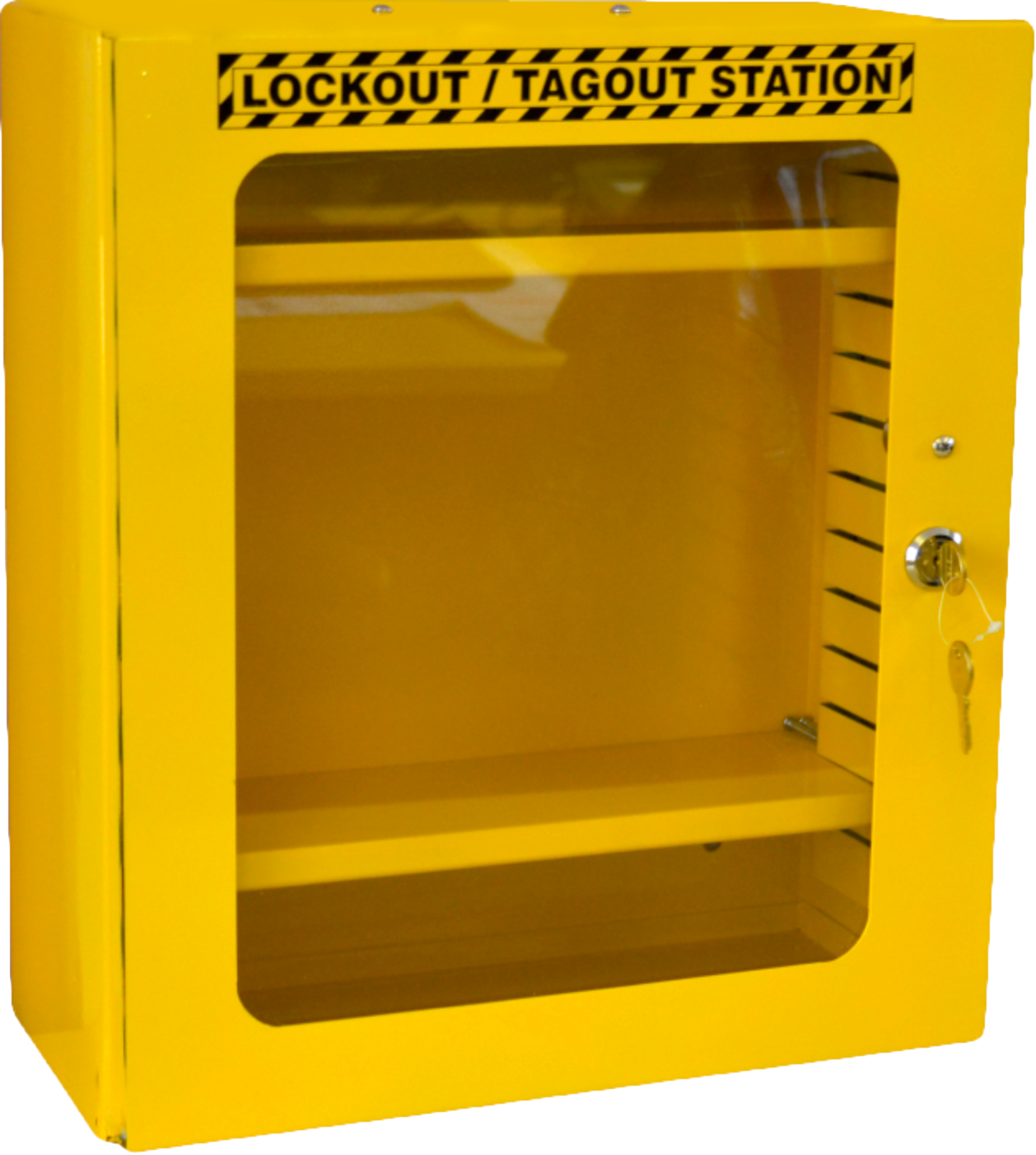 Spectrum Lockout Station voor Veiligheidsproducten met raam 410 x 360 x 155mm