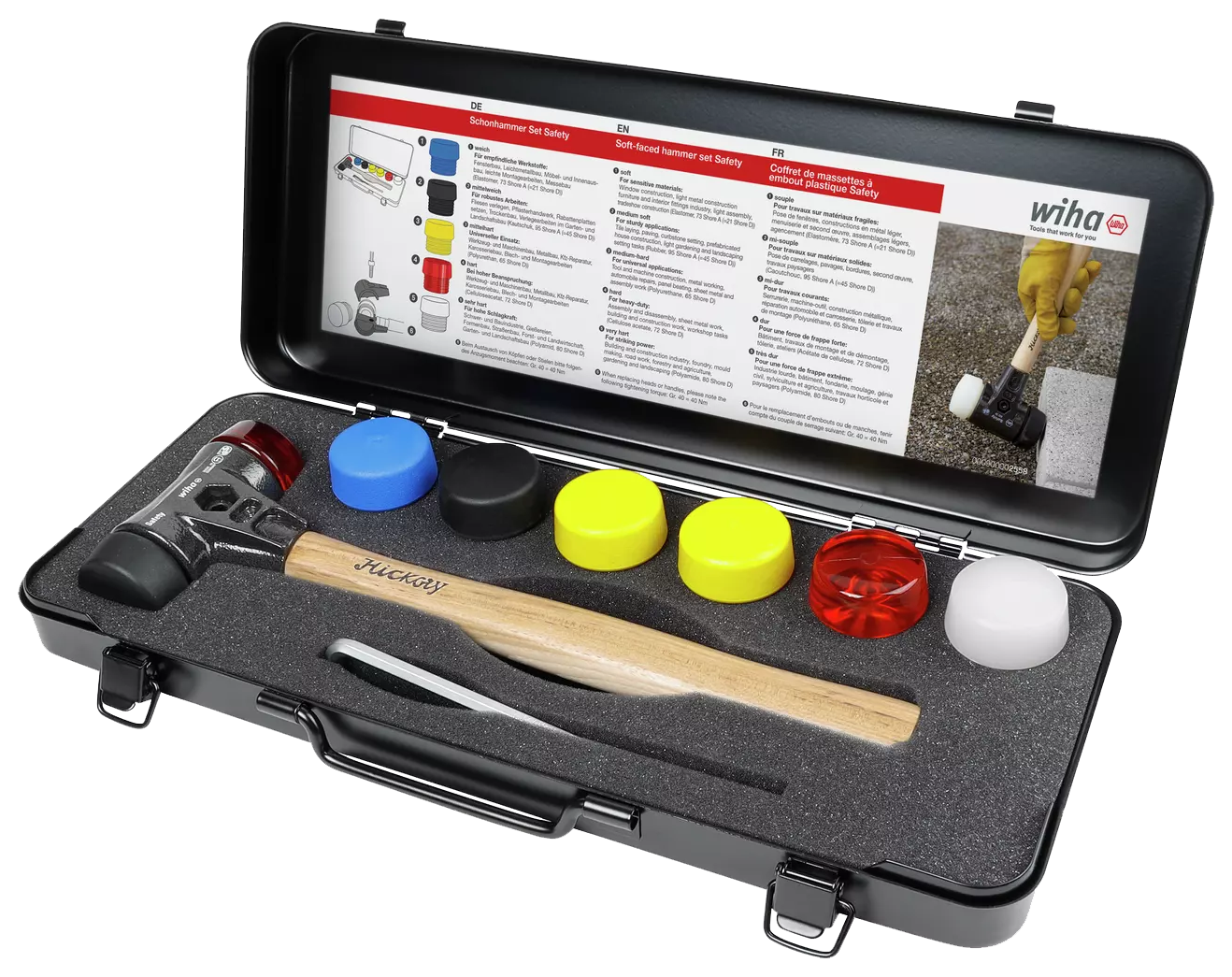 Wiha Kunststof Safety Hamerset 832 B8, 9-delig