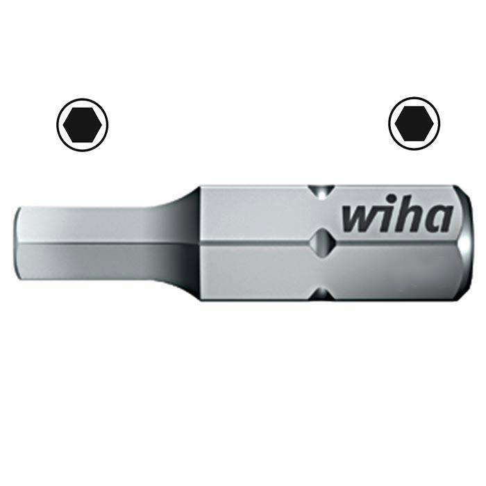 WIHA Standaard Bit 1/4" C6,3 Inbus 7013 5,0x25