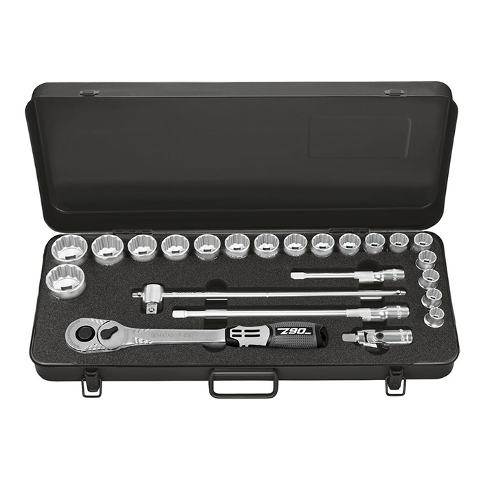 Matador 1/2" Dopsleutelset Twaalfkant 10-32mm, 23-delig