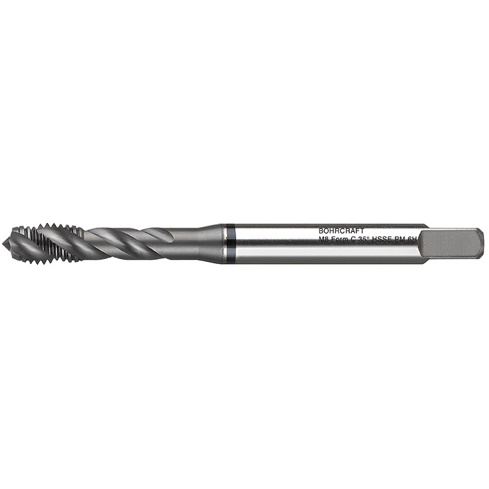 BC PP Machinetap Zwartring DIN 371 HSS-E Co 5% PM vorm C RSP40° M5