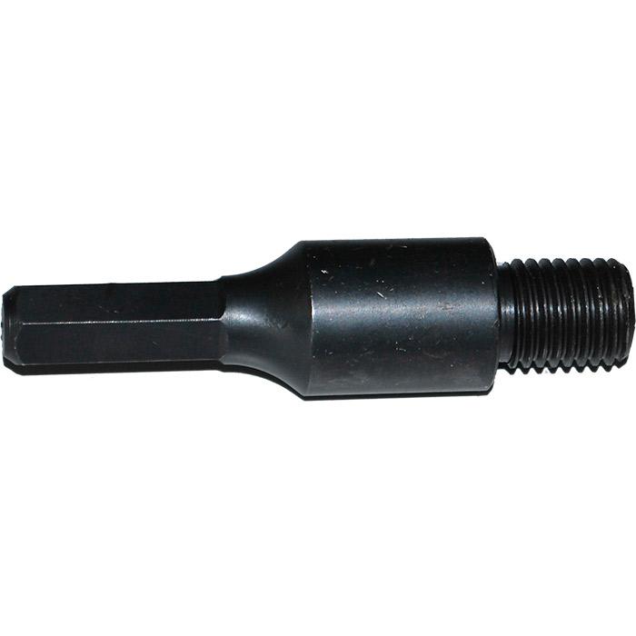Zeskant adapter M16 tbv diamantboor