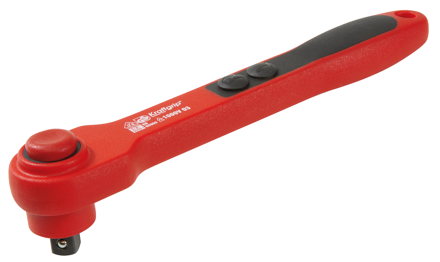 Friedrich 1/2" Omschakelbare Ratel 1000V VDE 280mm