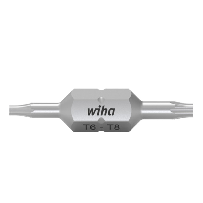 WIHA Dubbelbit TORX 7415 T6/T8 30 mm (10 stuks)