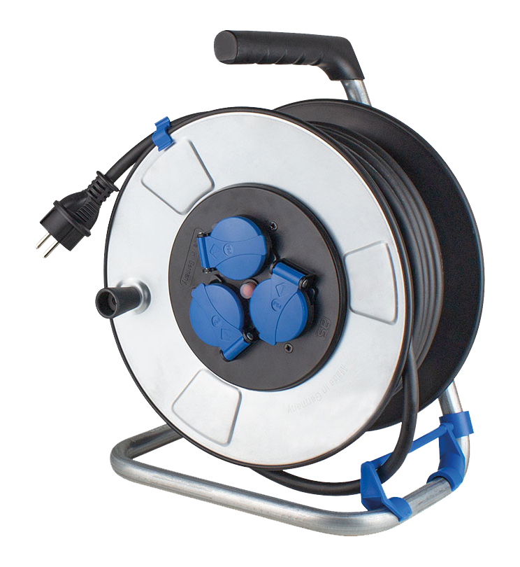 Schwabe Kabelhaspel Ironcoat 230V/16A IP44 Neopreen H07RN-F 3G1,5 25m