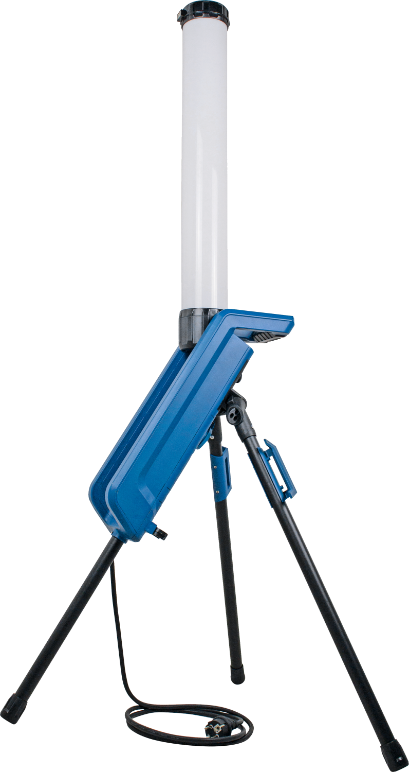 Schwabe 360° LED Lichtzuil CENTRA IP44 70W met Kabel H07RN-F 3G1,5 1,8m