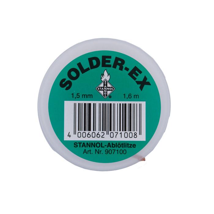 Stannol Koperdraad (desoldeerdraad) 1.5mm L=1.6mtr