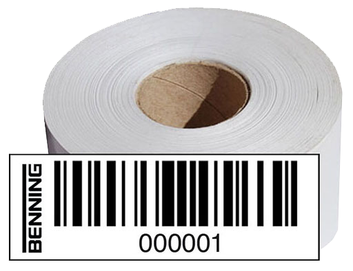 BENNING Barcode labels (Nr. 3001 - 4000)