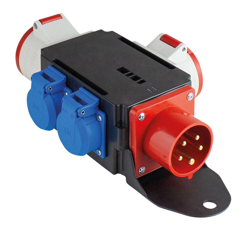 Schwabe CEE MIXO Adapter 400V/16A IP44 5-polig DONAU