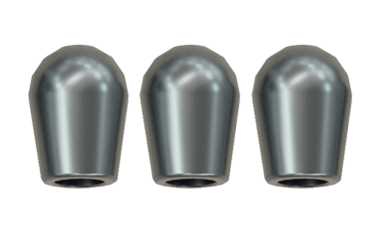 RUNPO RVS GF3 SLIM Doorvoerkopset RTG3 Ø 6mm (3 stuks)