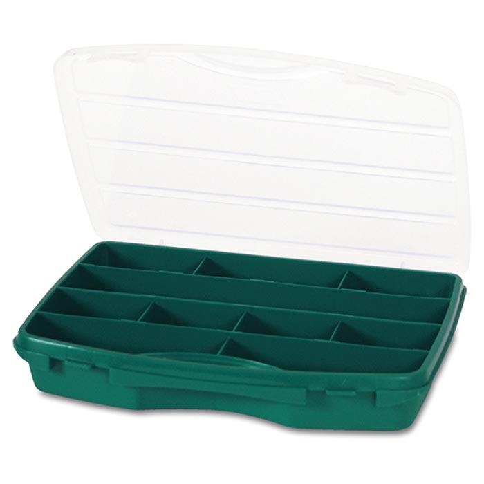 Tayg Assortimentsdoos 21-10 Groen met handvat 256 x 192 x 42mm