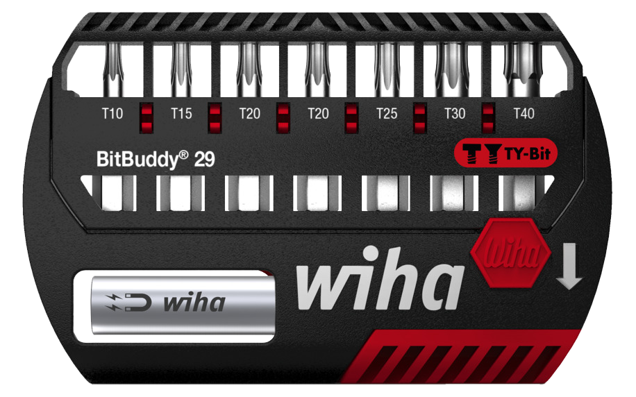 WIHA Bitset BitBuddy TY-bit 29 7945 TORX T10-T40, 8-delig