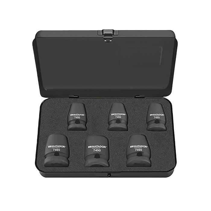 Matador 1/2" Krachtdoppenset E TORX E10-E24, 6-delig