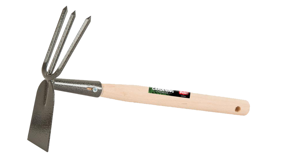 Polet Combi-Tuinhakje met essen steel 32mm