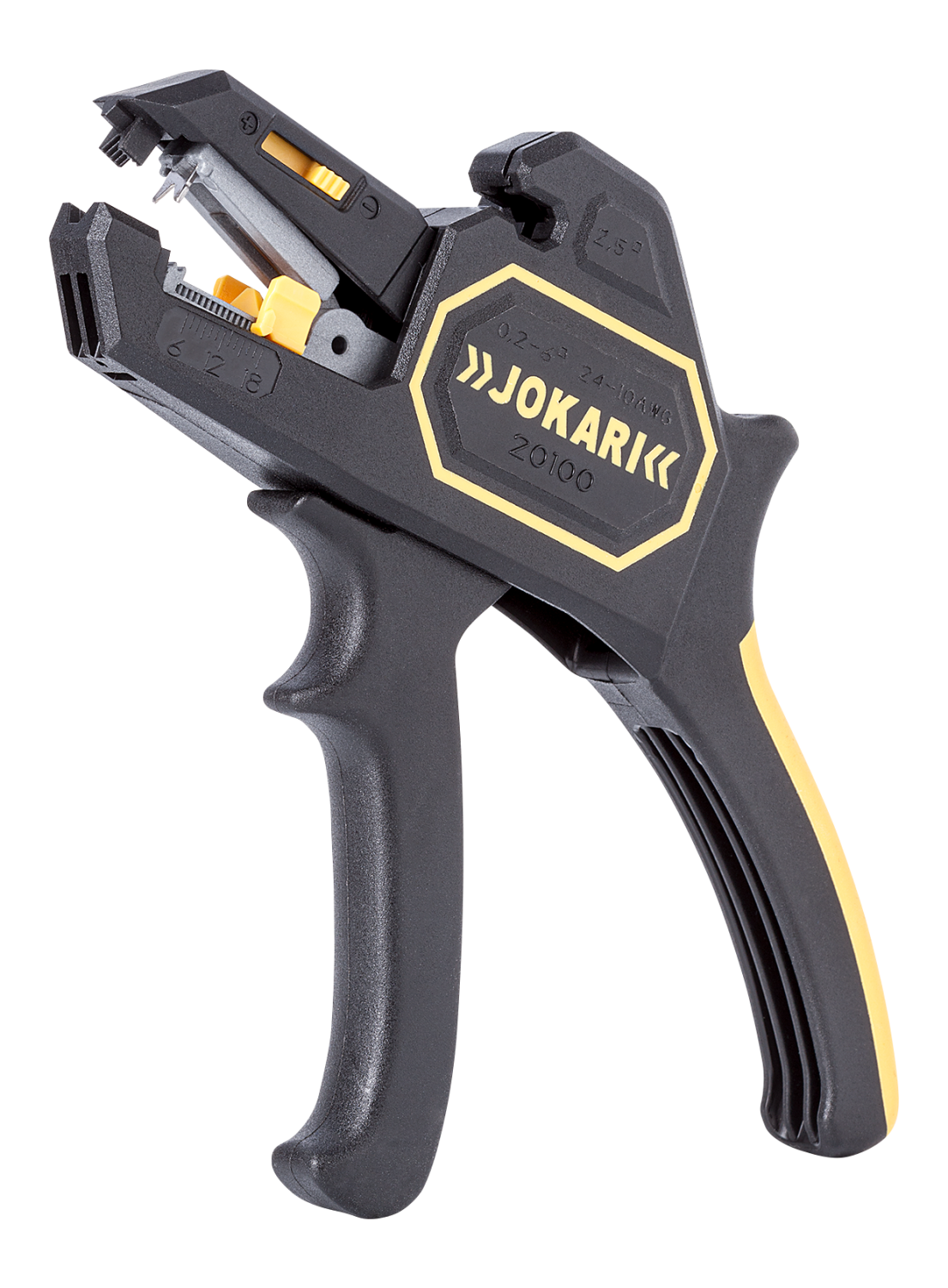 Jokari 20100 Automatische Striptang Softgrip Secura 2K 0,2-6mm²