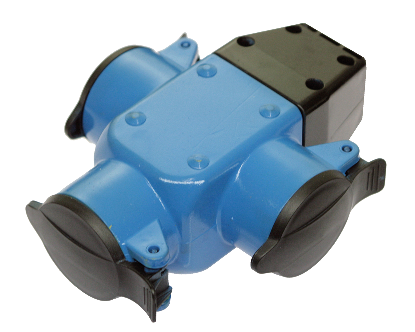 Schwabe Verdeeldoos 230V/16A IP44 3-voudig zonder Verlengkabel