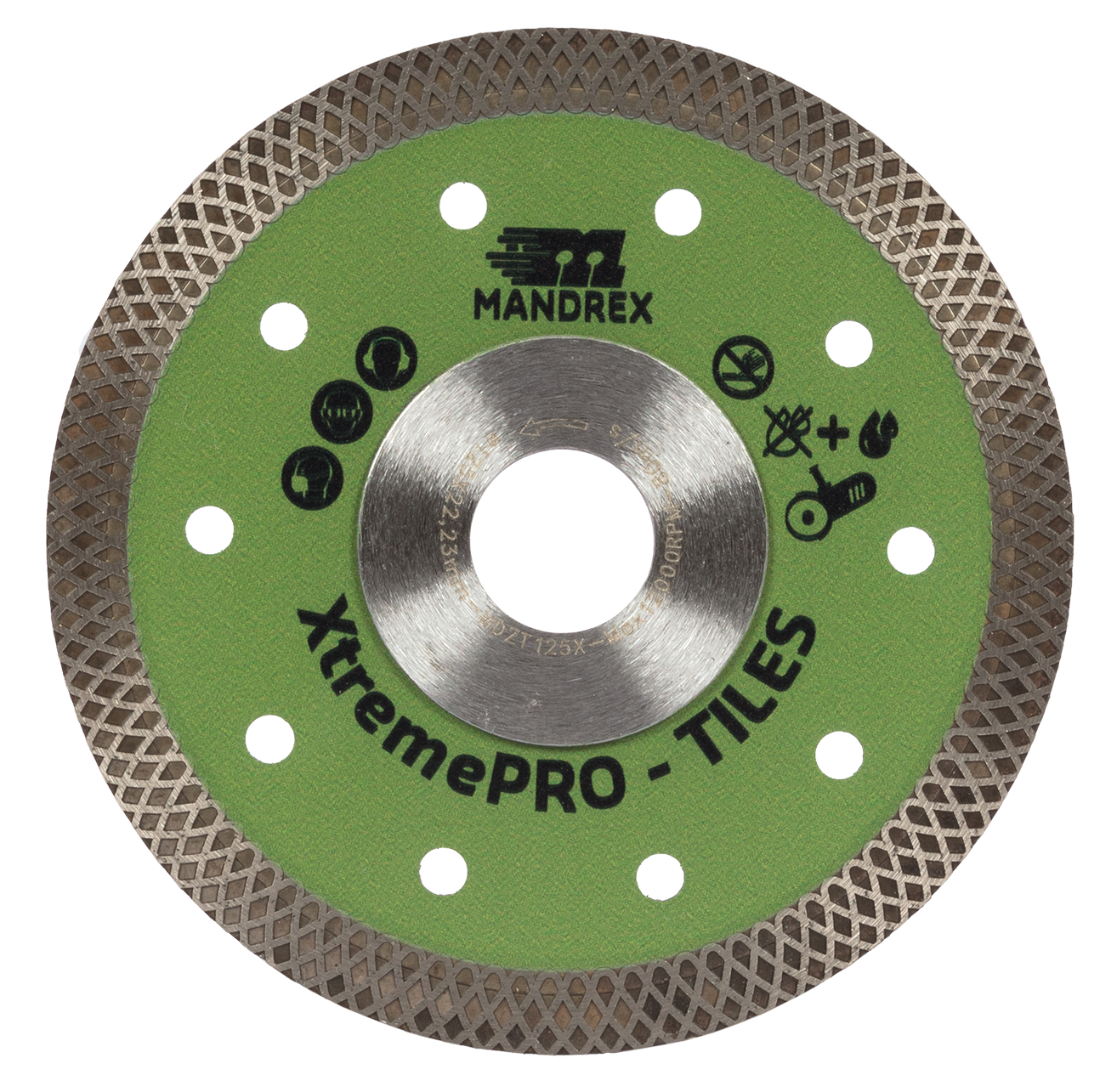Mandrex Tegels XtremePro Diamantzaagblad MDZT115X 115mm