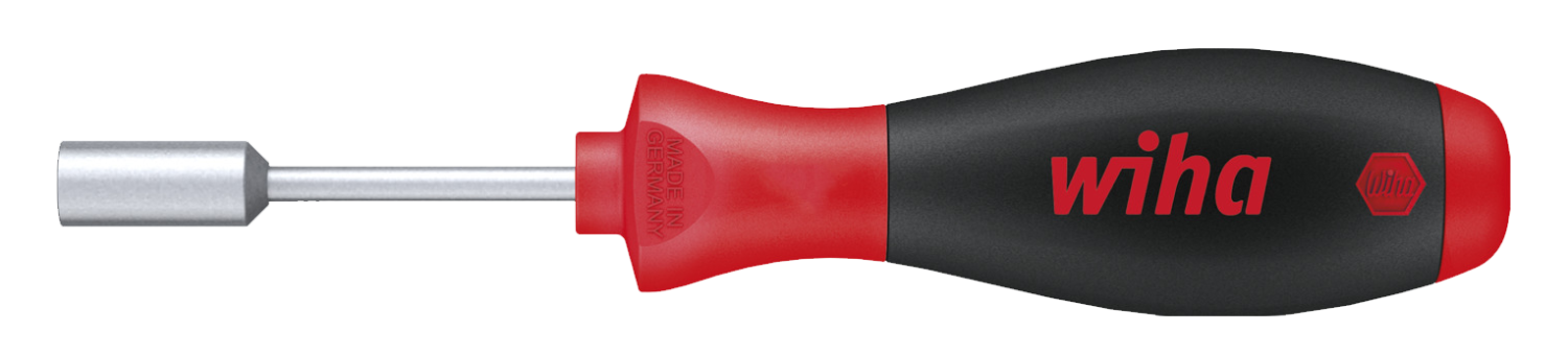 WIHA Dopschroevendraaier SoftFinish korte schacht 343 10,0x65