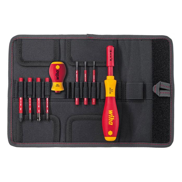 WIHA Slimbitset Softfinish SlimVario Electric 2831 1000V VDE SL/PZ, 10-delig