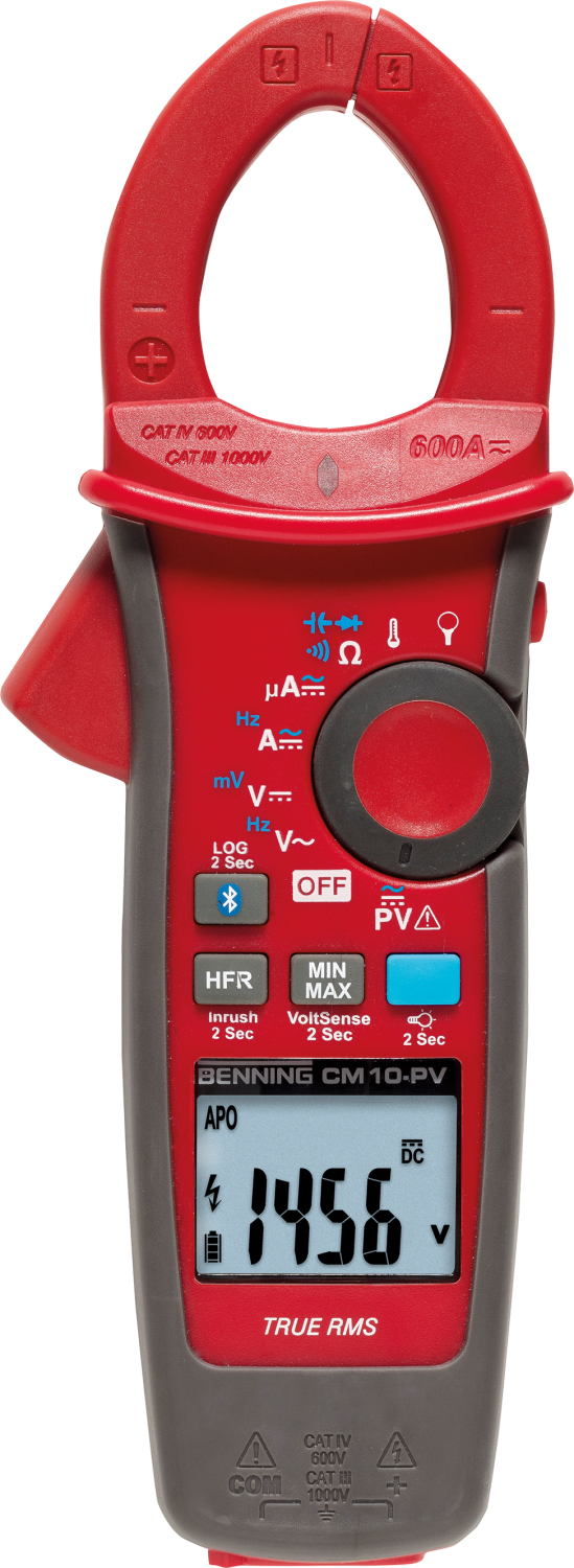 BENNING CM 10-PV Stroomtang-Multimeter TRUE RMS