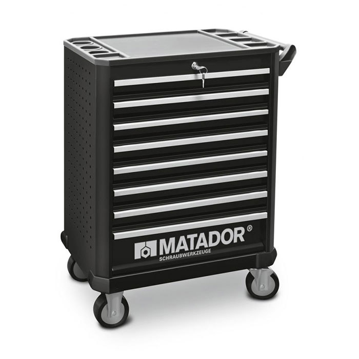 Matador Ratio Werkplaatswagen Leeg 8 Lades 715x470x1030mm