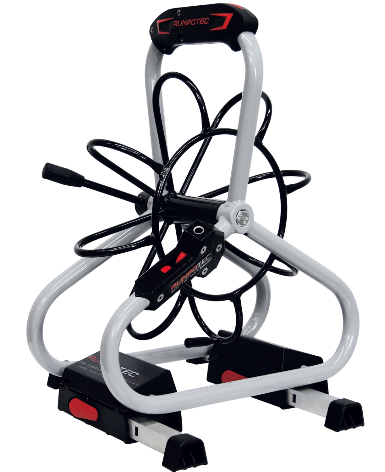 RUNPO Haspel Profi Ø 330mm verzinkt/gepoedercoat t.b.v. 4,5mm Glasvezel Trekveer