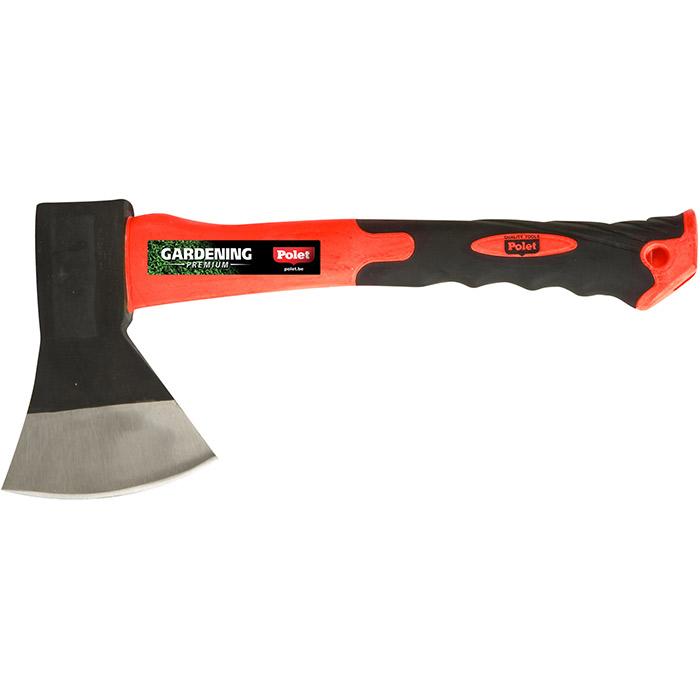 Polet Handbijltje 800 Gram met Fiber 5001 steel 38cm