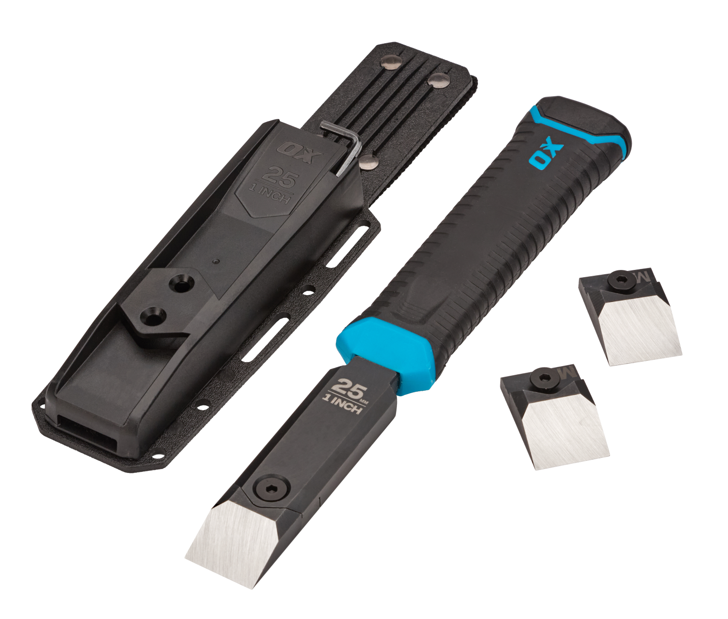 OX Pro Beitel met vervangbare punt 25mm