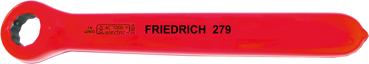 Friedrich Ringratelsleutel 1000V dompel geïsoleerd 10mm